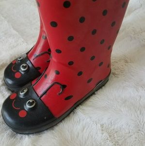 ladybug rainboots 🐞 EUC 11/12